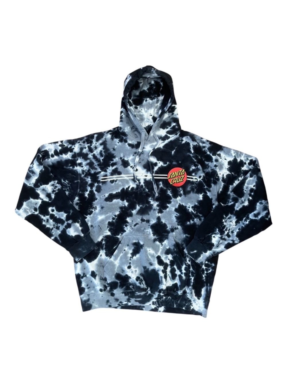 Santa Cruz Classic Dot Tie Dye Hoodie - Picture 2 of 10